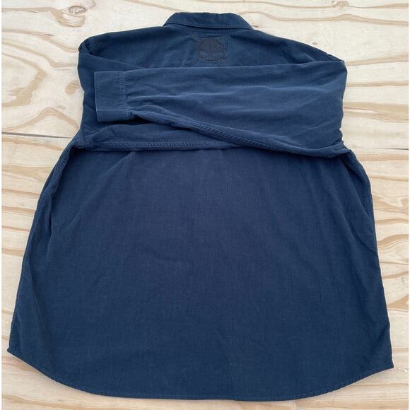 Harley Davidson Long Sleeve Shirt Men's SZ XXL Embroidered Skull Back‎ Logo - Picture 3 of 11